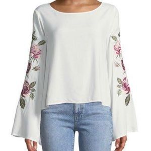 Cupcakes and cashmere aldona blouse